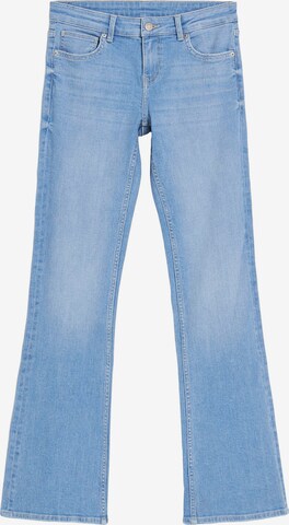Bershka Bootcut Jeans i blå: forside