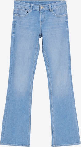 Bershka Bootcut Jeans in Blau: predná strana