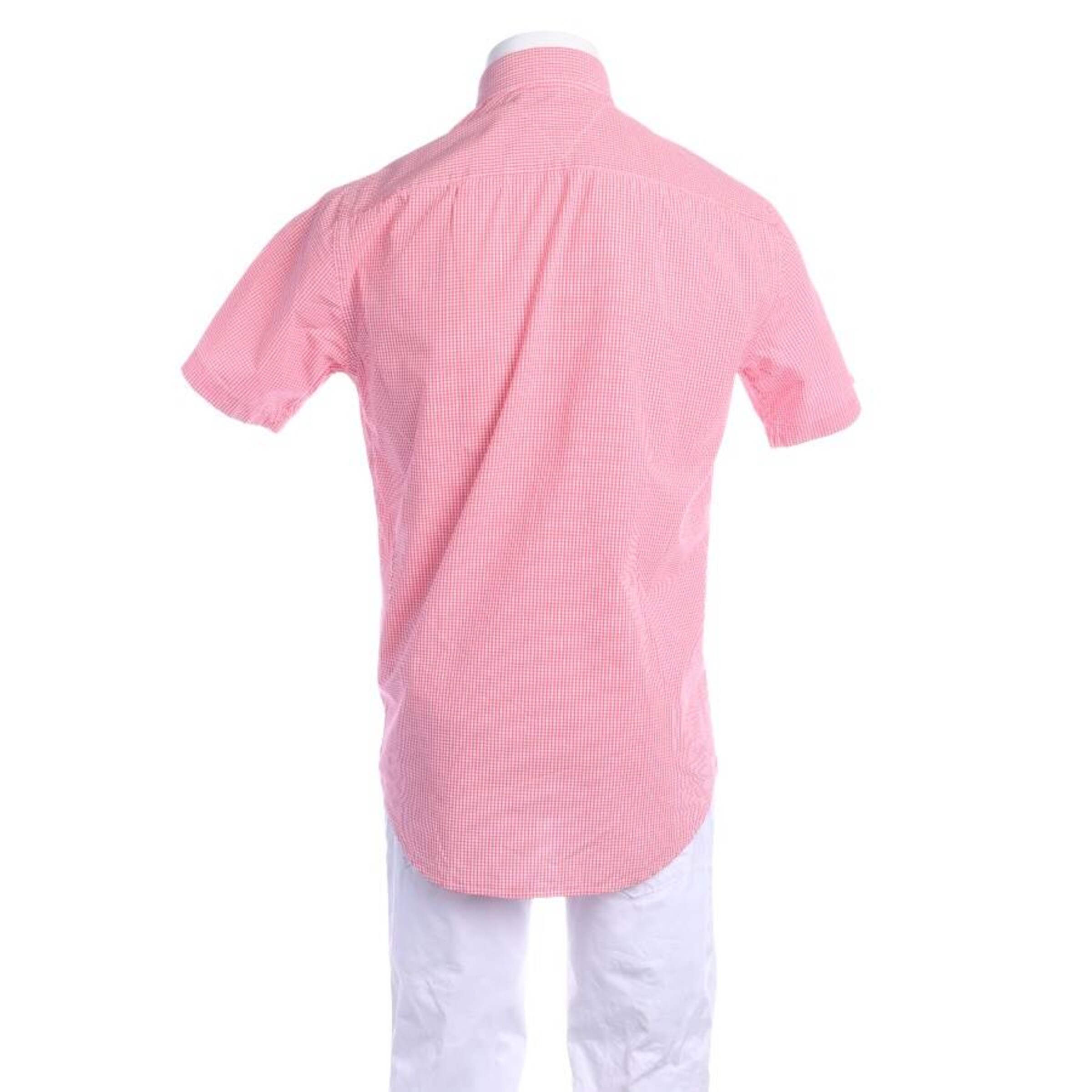 TOMMY HILFIGER Button Up Shirt in S in Red