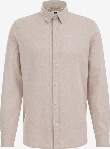 WE FashionKošulja - bež boja: prednji dio