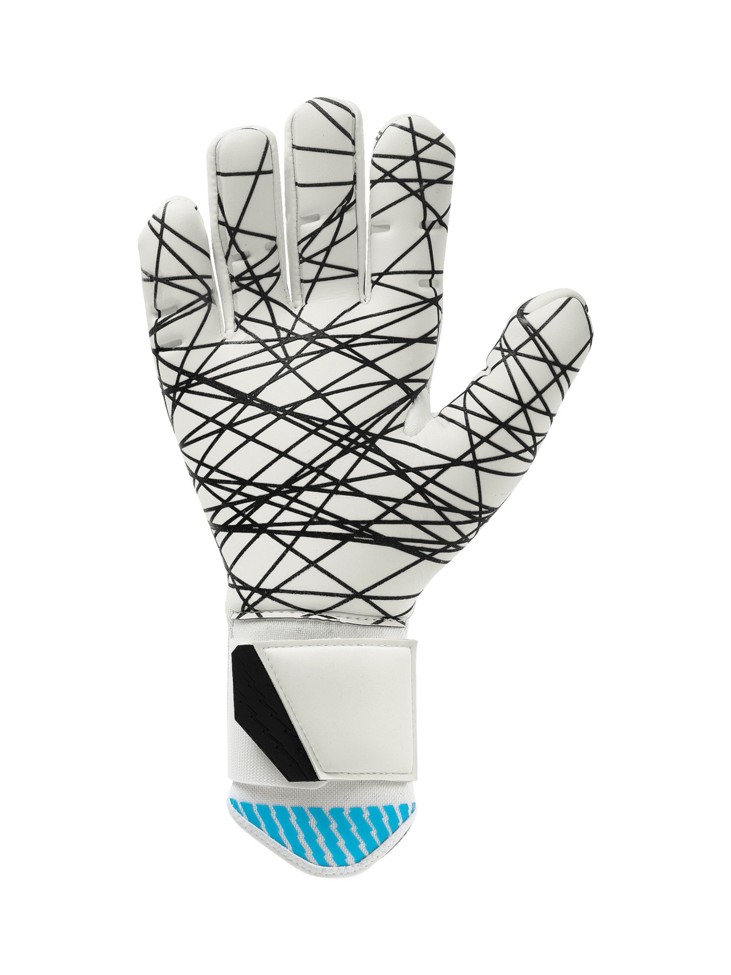 UHLSPORT Athletic Gloves in White
