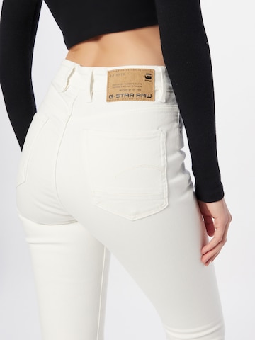 G-Star RAW Skinny Jeans 'Kafey' in White