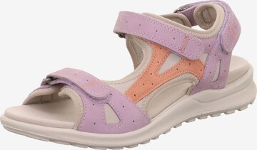 Legero Sandals in Purple: front