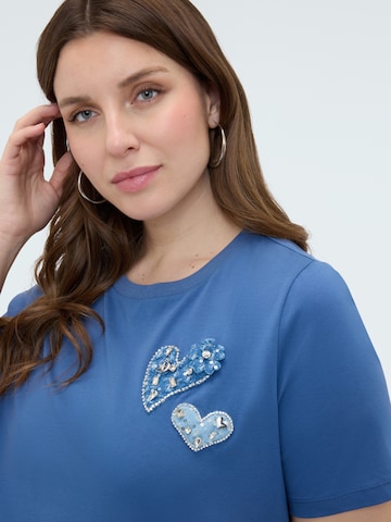 Haut Fiorella Rubino en bleu