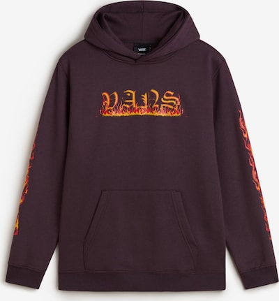 Megztinis be užsegimo 'Inferno' iš VANS, spalva – tamsiai geltona / oranžinė / kraujo spalva / vyno raudona spalva, Prekių apžvalga