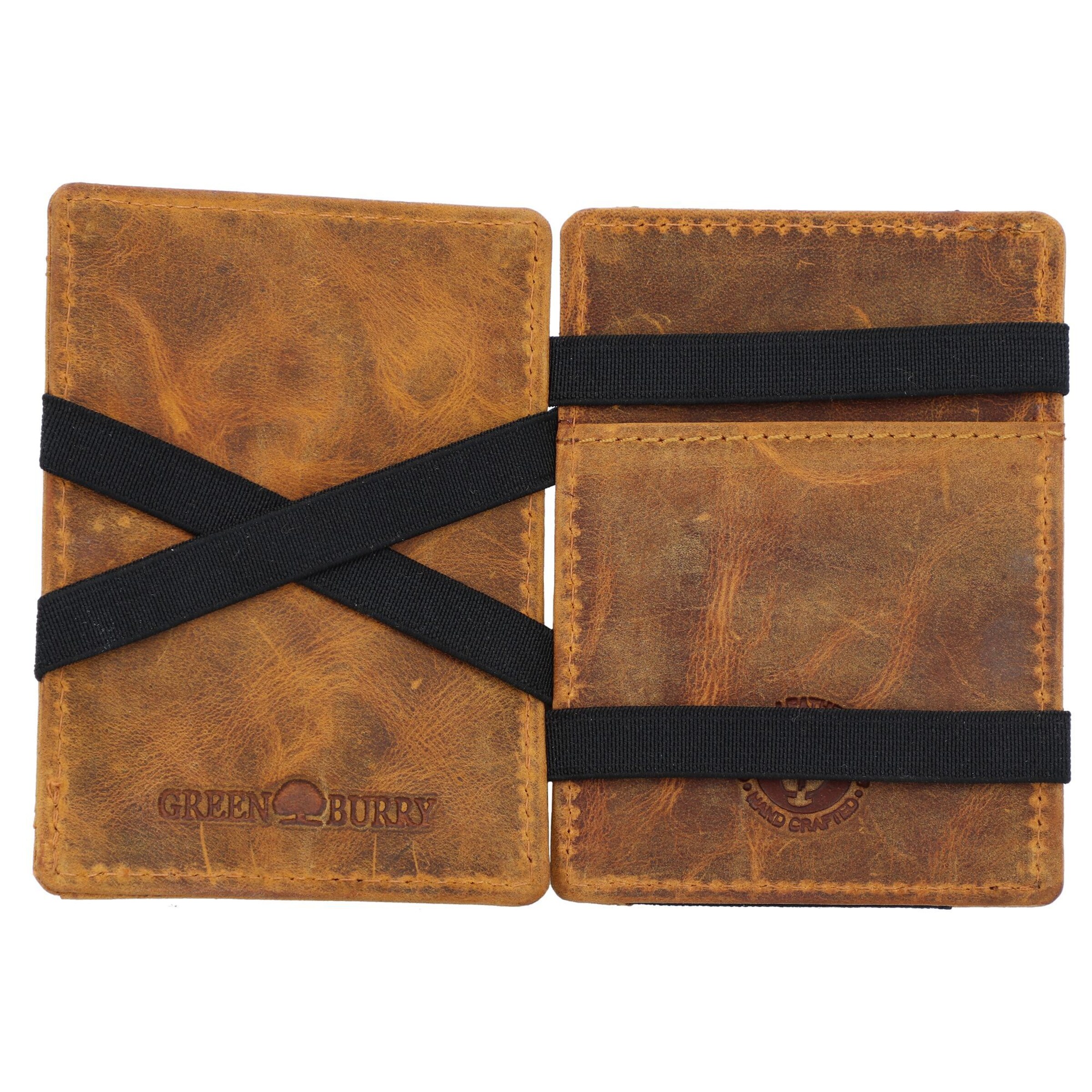 GREENBURRY Portemonnaie in Braun