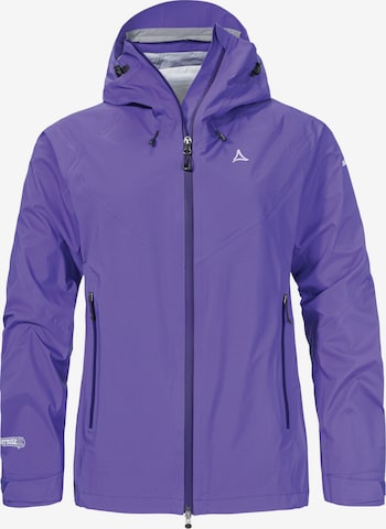Veste outdoor 'Blaueis' Schöffel en violet : devant