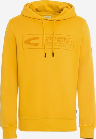 CAMEL ACTIVE Sweatshirt in Gelb: predná strana