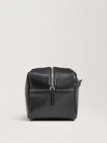 NEGOTIA Leather Toiletry Bag 'Mori' in Black