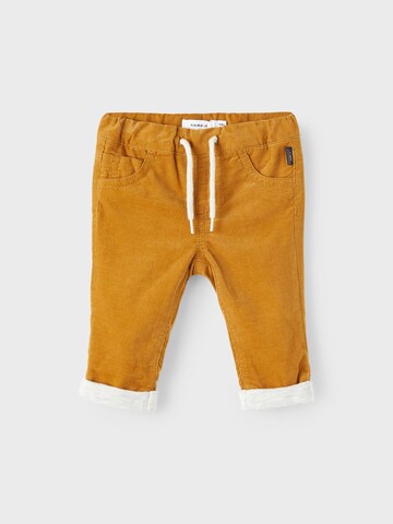 NAME IT Regular Trousers 'BARRY' in Yellow