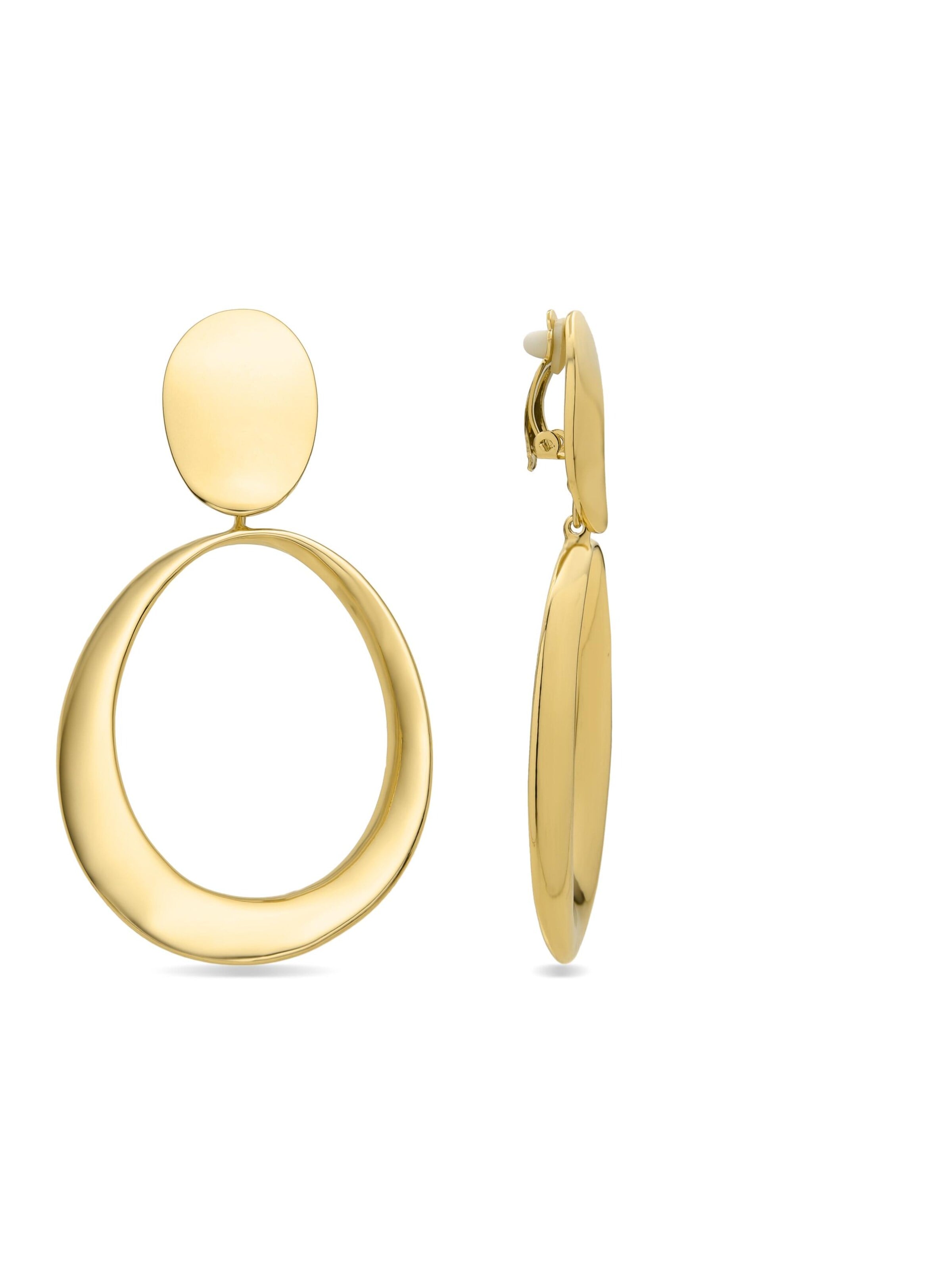 Orecchini 'Elnath' di Luxenter in oro: frontale