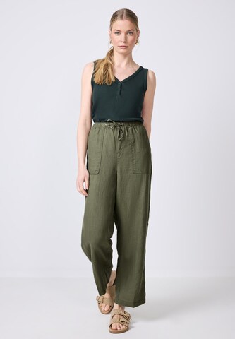 Street One Studio Loose fit Pants in Green