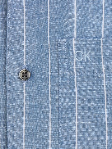 Calvin Klein Regular fit Business Shirt in Blue