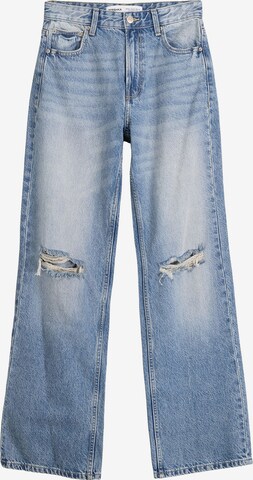 Bershka Jeans in Blauw: voorkant