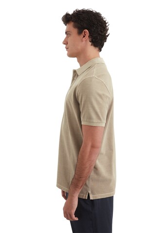 Marc O'Polo Poloshirt 'Piqué' in Braun