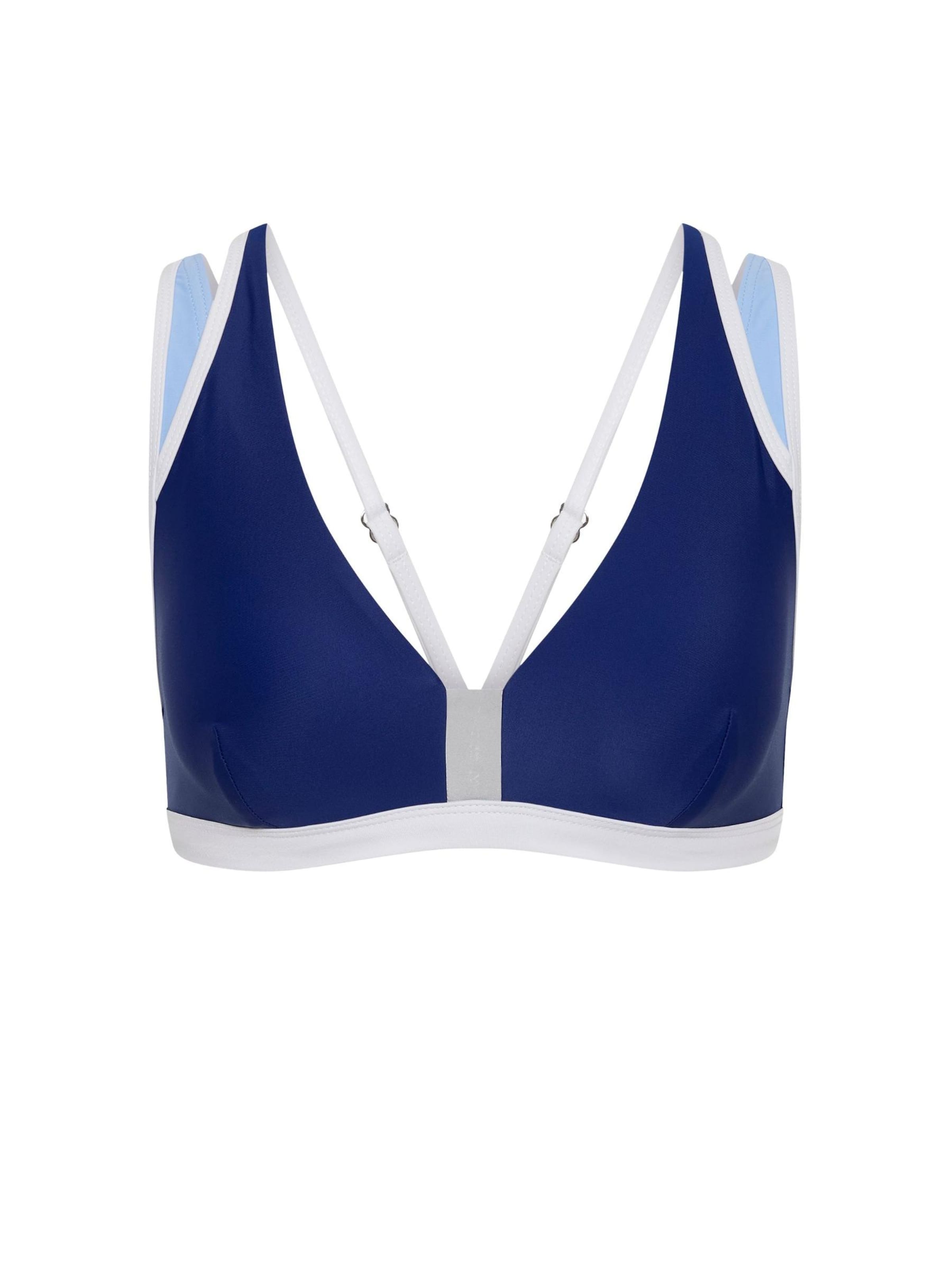 Horizon Athletic Trójkąt Sportowa góra bikini 'Arafura Bikini Top Luna' w kolorze niebieski: przód