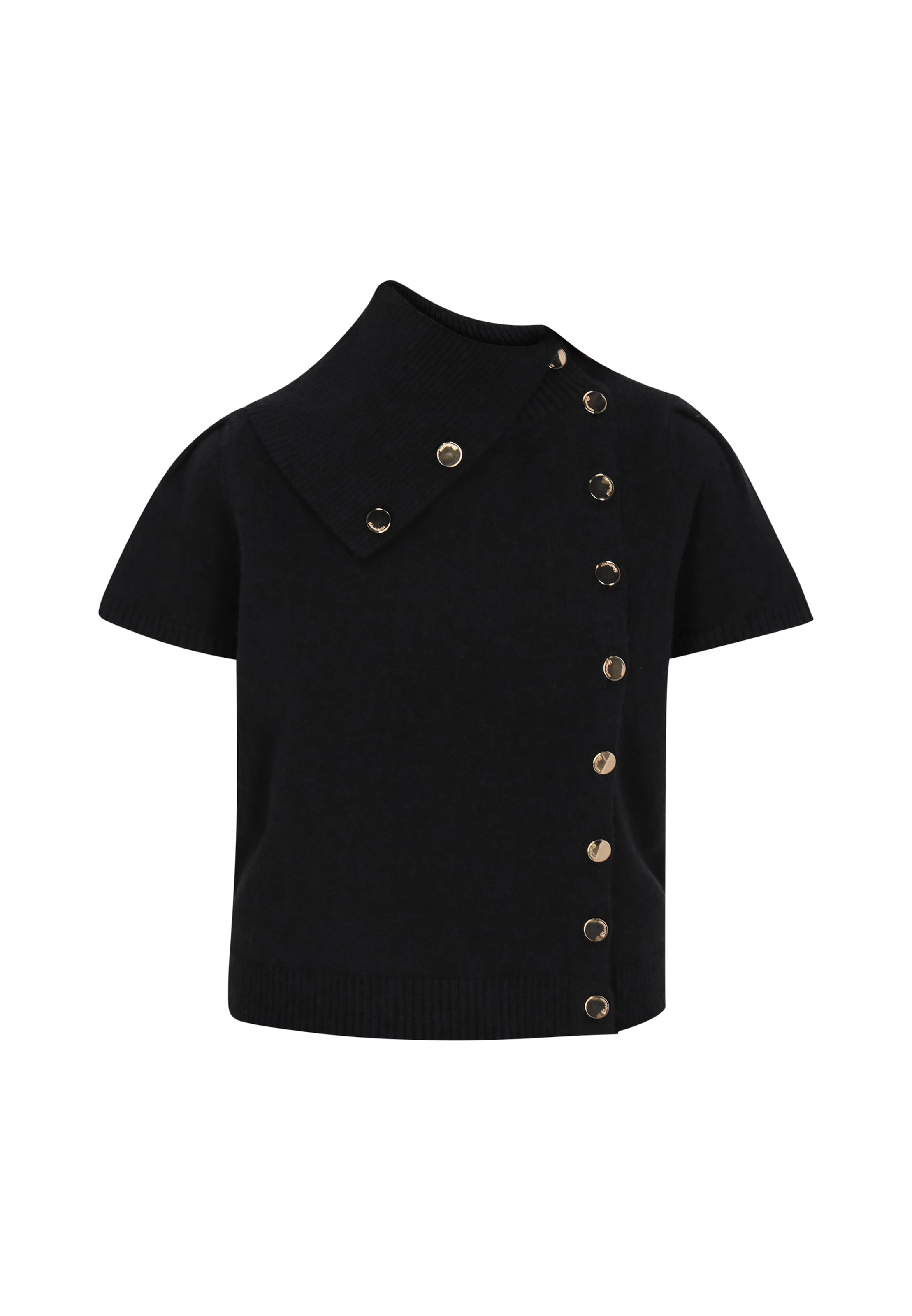 DreiMaster Klassik Trui in Zwart: voorkant