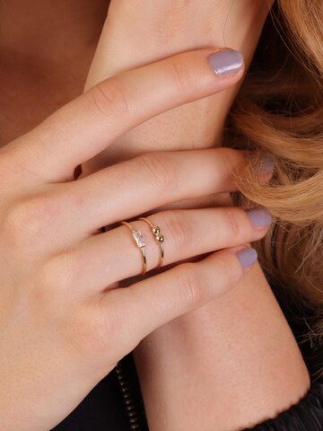 Lucardi Ring in Goud