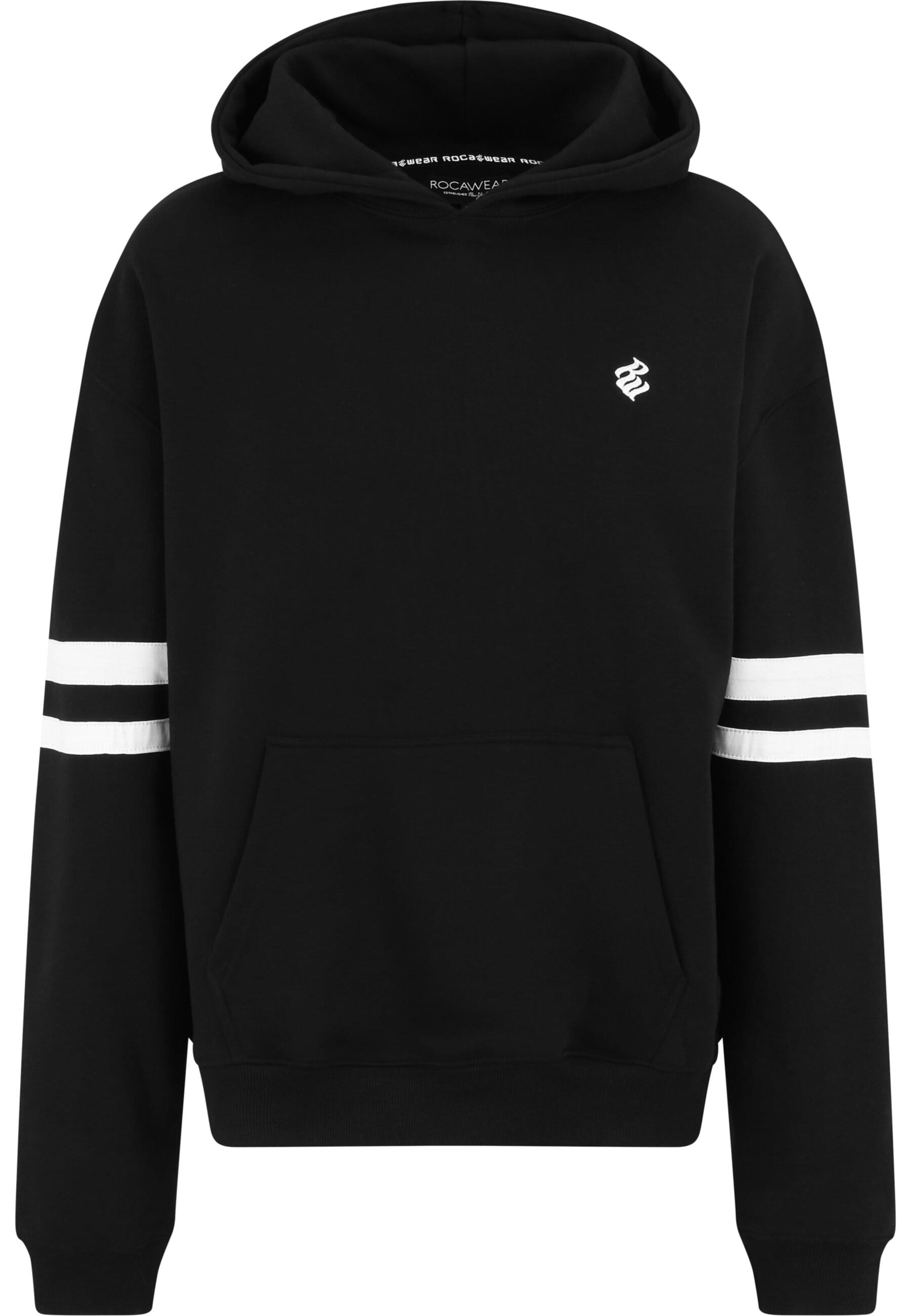 ROCAWEAR Sweatshirt in Black: front