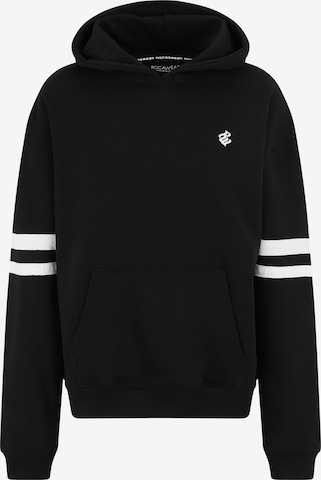 ROCAWEAR Sweatshirt in Black: front