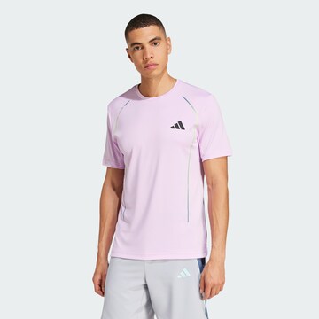 ADIDAS PERFORMANCE Functioneel shirt in Lila: voorkant