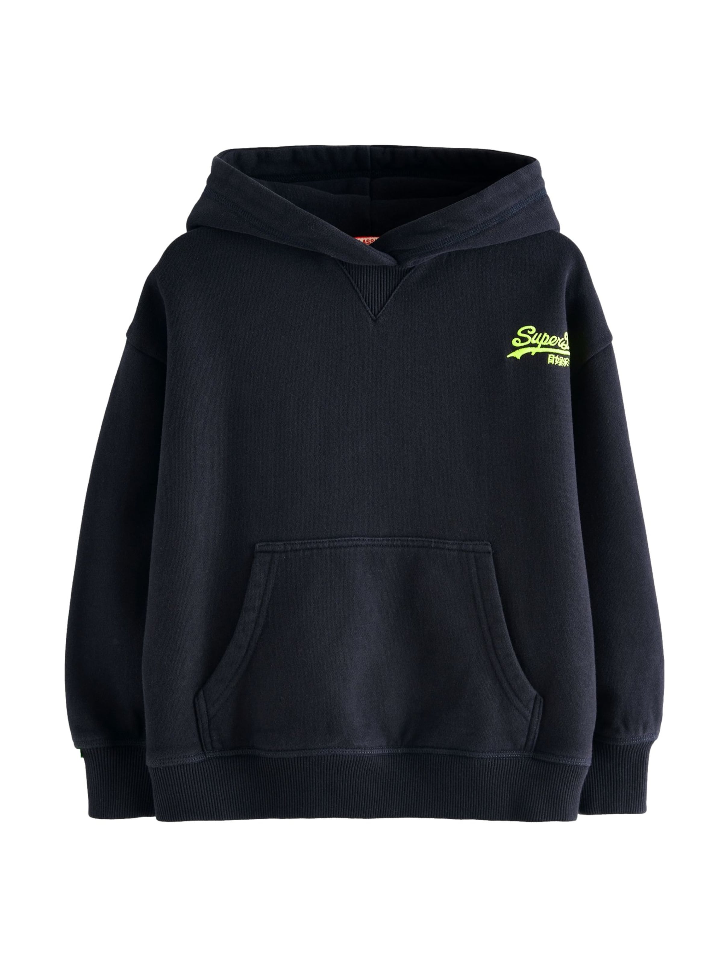 Superdry Mikina 'Essentials' - Modrá: predná strana