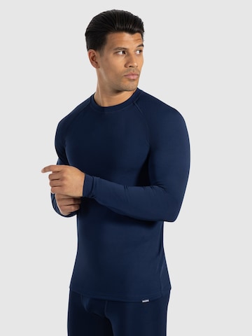 Smilodox Shirt ' Zeyn ' in Blauw