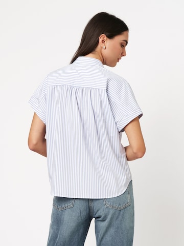 Chemisier 'Florine' DESOTO en bleu