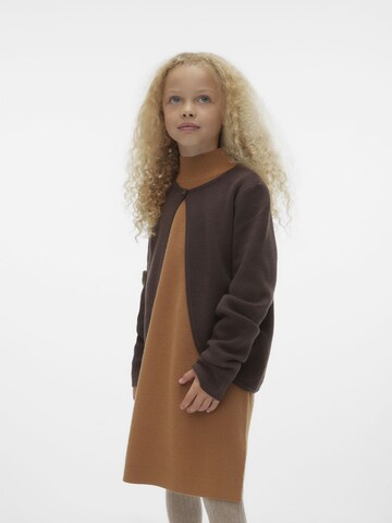 Vero Moda Girl Knit cardigan 'KENYA' in Brown