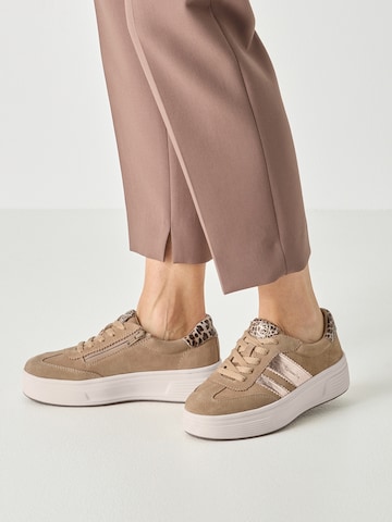 Tamaris Platform trainers in Brown