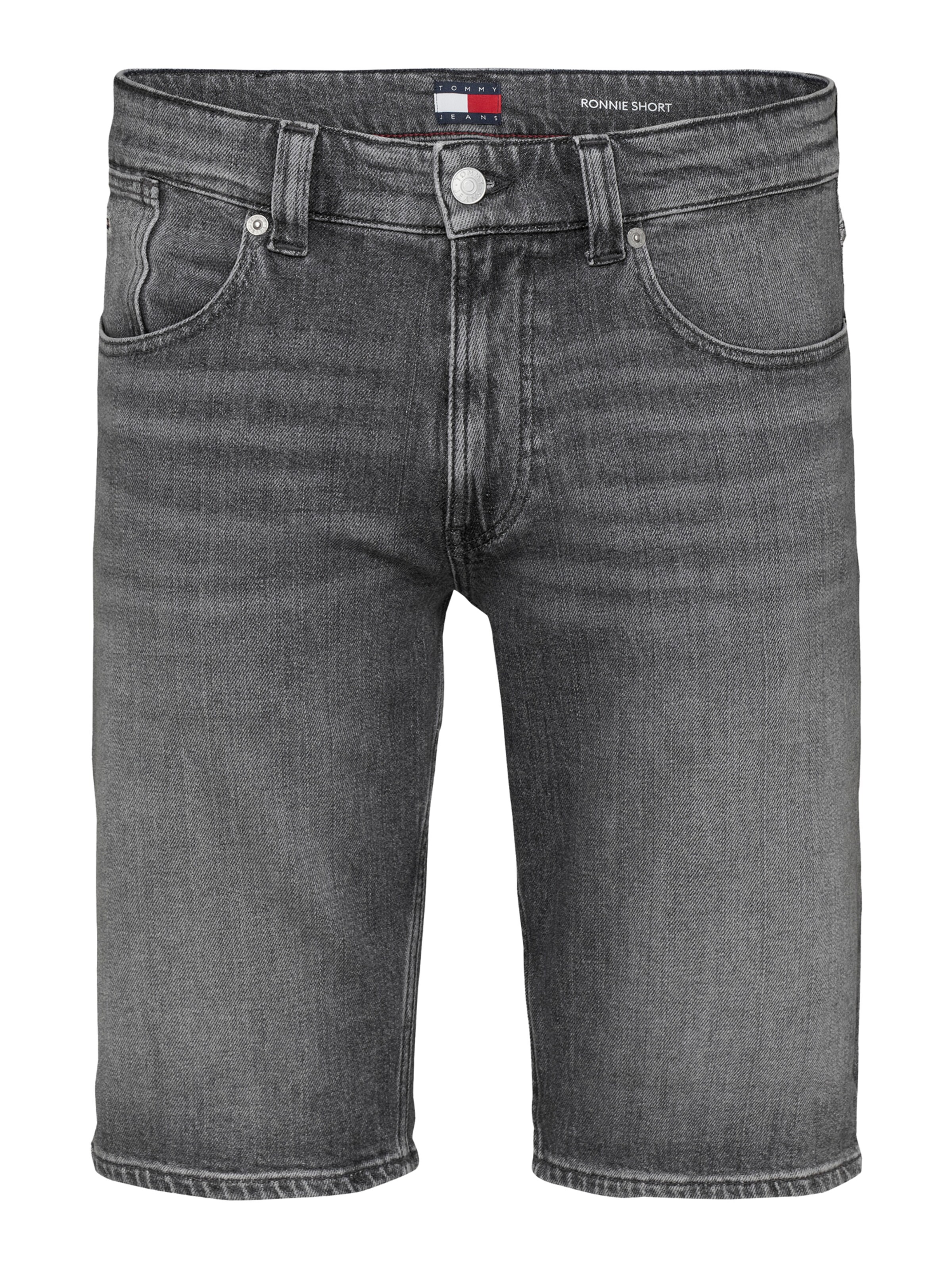 melns Tommy Jeans Vaļīgs piegriezums Džinsi 'RONNIE': no priekšpuses