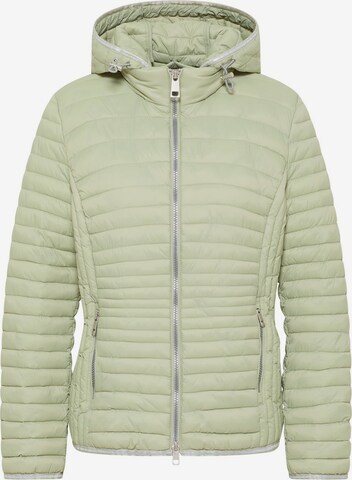 Barbara Lebek Winter Jacket in Green: front