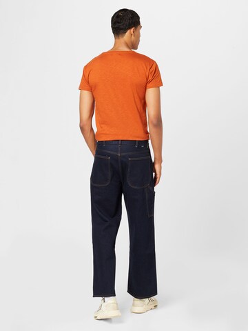 Levi's Skateboarding Loosefit Jeans 'Skate Crop Carpenter' in Blau