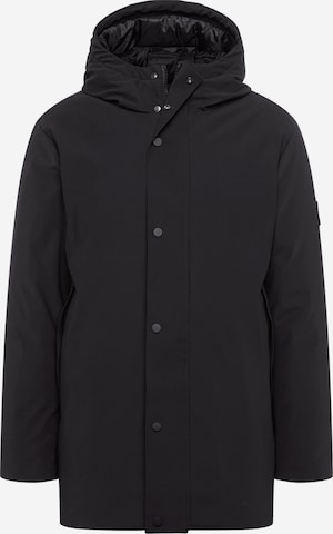 Gabbiano Winter Jacket in Black: front