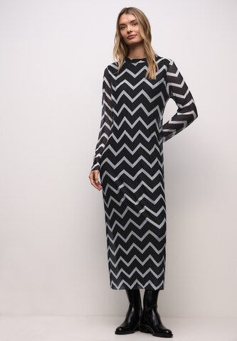 STREET ONE Kleid in Schwarz: Vorderseite