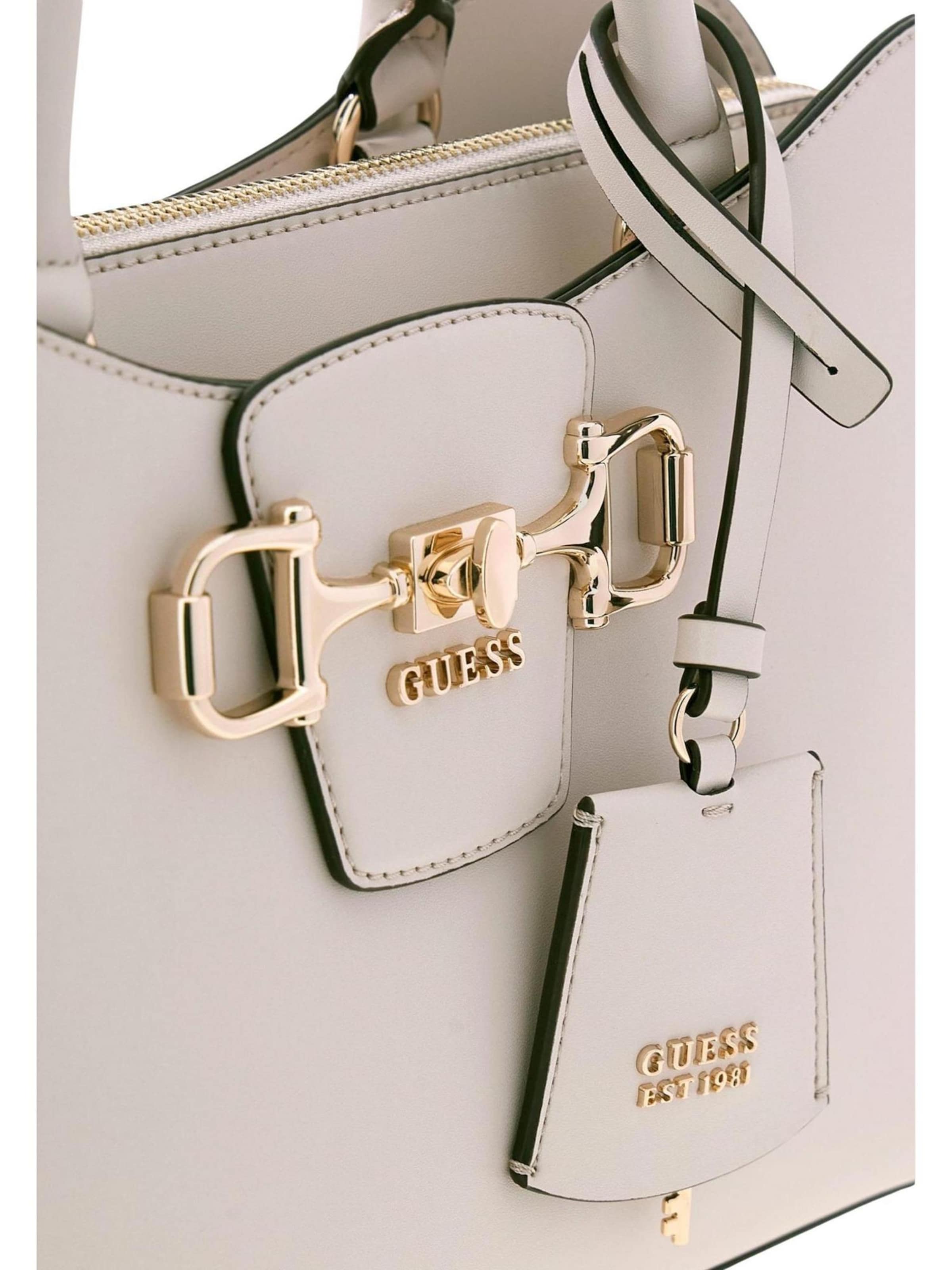 GUESS - Bolso de mano 'JANIE GIRLFRIEND SATCHEL HWVG99 10060' en rosa