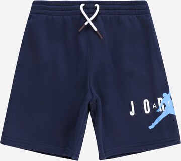 Jordan Regular Shorts in Blau: predná strana