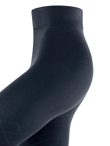 BURLINGTON Tights 'Argyle Affair' in Blue