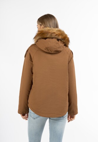 DreiMaster Vintage Winter Jacket in Brown