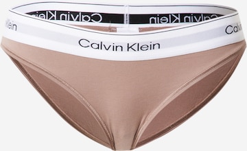 Calvin Klein Underwear Nohavičky - Béžová: predná strana