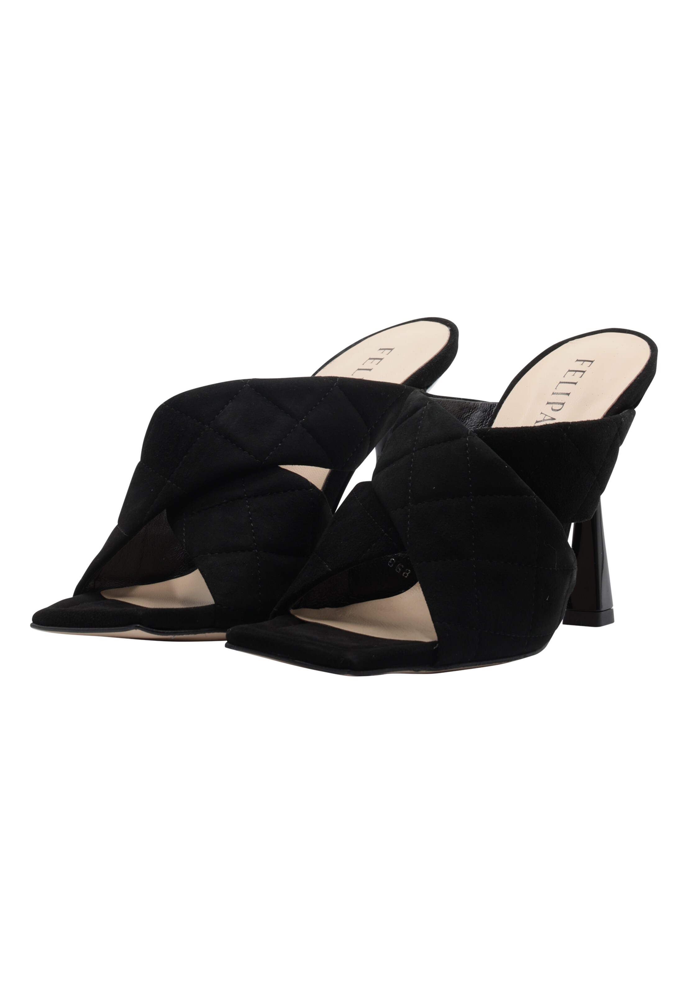 Frauen Sandalen FELIPA Pantolette in Schwarz - HG11366 Frauen Sandalen FELIPA Pantolette in Schwarz - HG11366