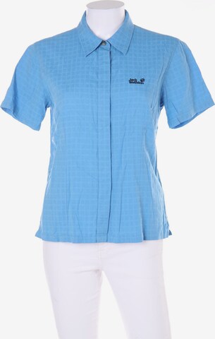 JACK WOLFSKIN Bluse S in Blau: predná strana