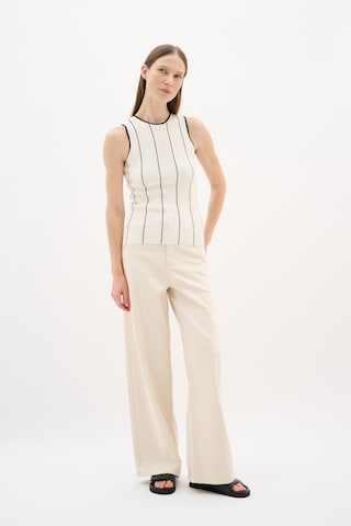 InWear Wide leg Jeans in Beige