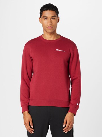 Champion Authentic Athletic Apparel Sweatshirt 'Classic' in Rood: voorkant