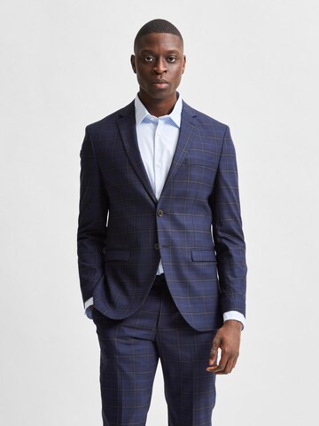 SELECTED HOMME Slim fit Suit Jacket in Blue: front