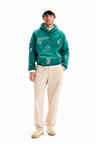 Desigual - Sweatshirt em verde