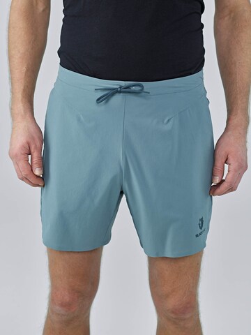 BLACKYAK Regular Athletic Pants 'Caracu' in Blue: front