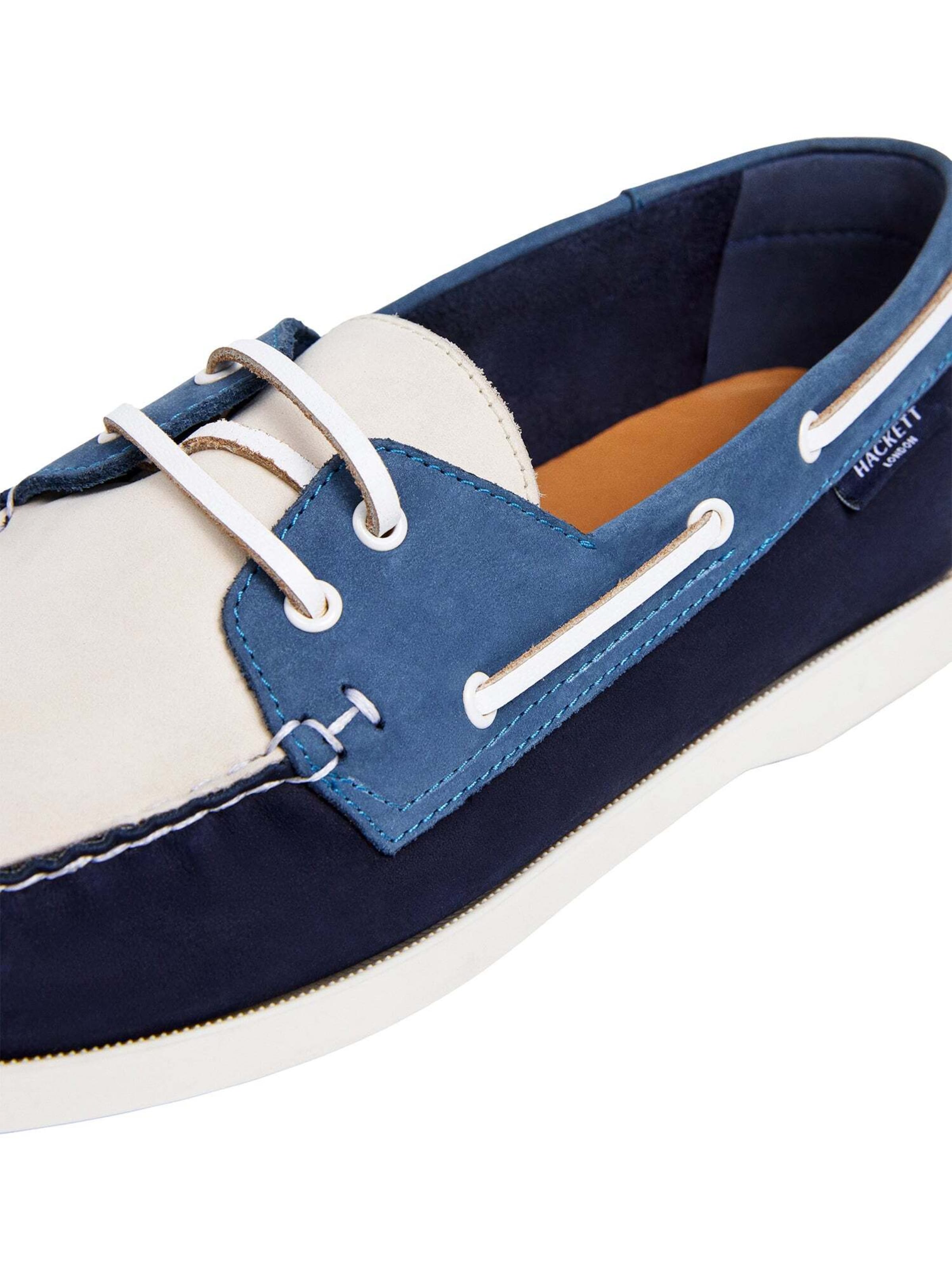 Hackett London Mocassins in Blauw