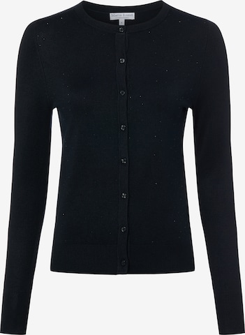 Marie Lund Strickjacke in Schwarz: Vorderseite