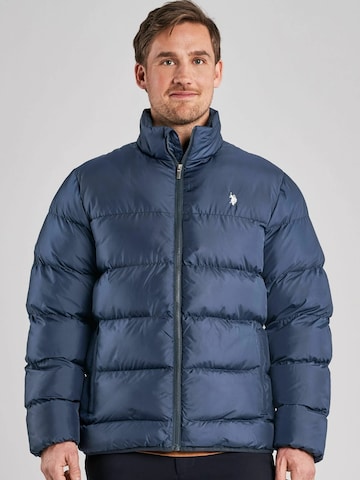 U.S. POLO ASSN. Jacke 'Henrik' in Blau: Vorderseite